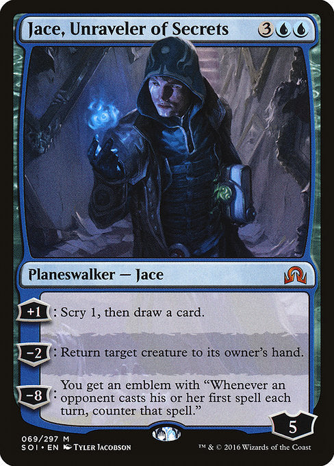 Jace, Unraveler of Secrets [Shadows over Innistrad] | Gear Gaming Bentonville