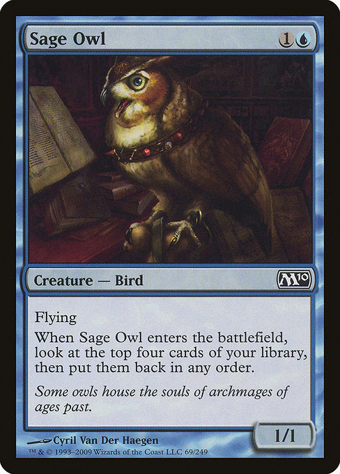 Sage Owl [Magic 2010 (M10)] | Gear Gaming Bentonville