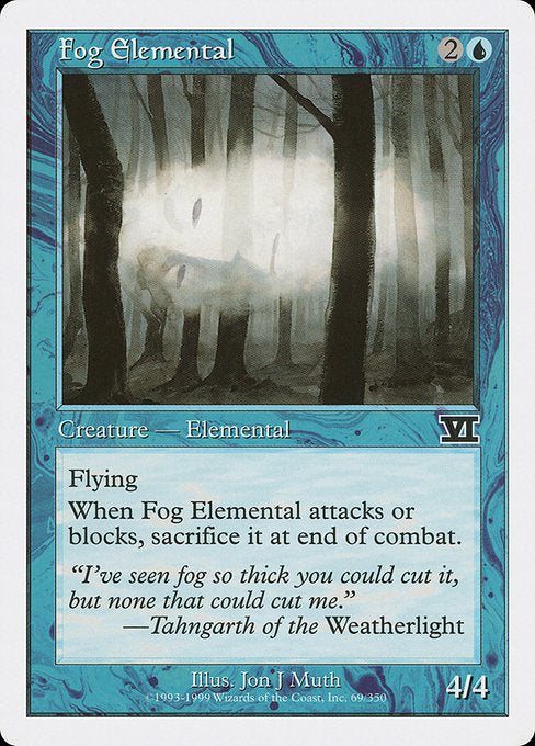 Fog Elemental [Classic Sixth Edition] | Gear Gaming Bentonville