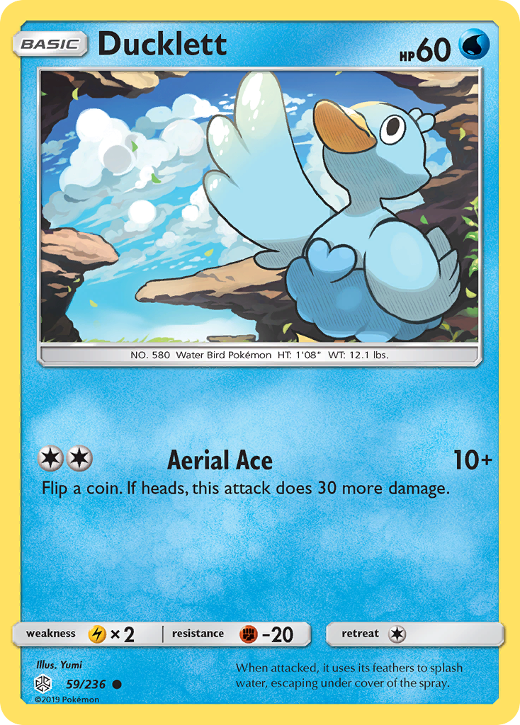 Ducklett (59/236) [Sun & Moon: Cosmic Eclipse] | Gear Gaming Bentonville