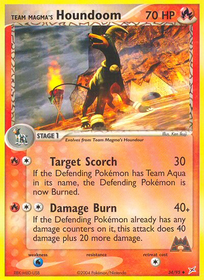 Team Magma's Houndoom (34/95) [EX: Team Magma vs Team Aqua] | Gear Gaming Bentonville