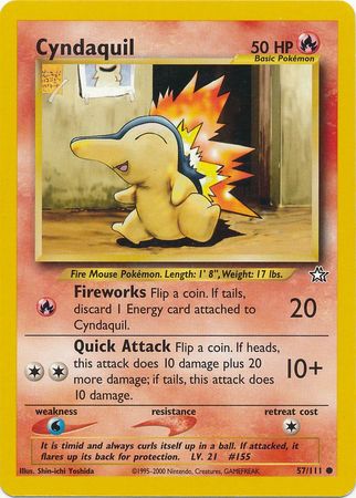 Cyndaquil (57/111) [Neo Genesis Unlimited] | Gear Gaming Bentonville