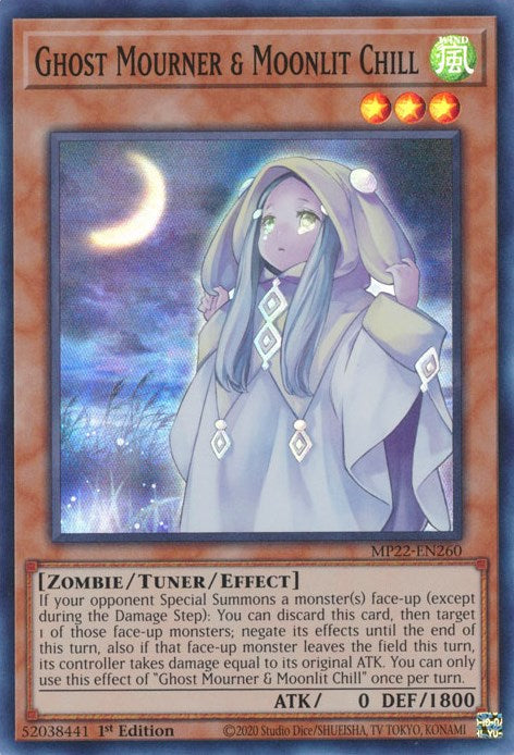 Ghost Mourner & Moonlit Chill [MP22-EN260] Super Rare | Gear Gaming Bentonville