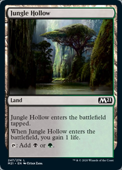 Jungle Hollow [Core Set 2021] | Gear Gaming Bentonville