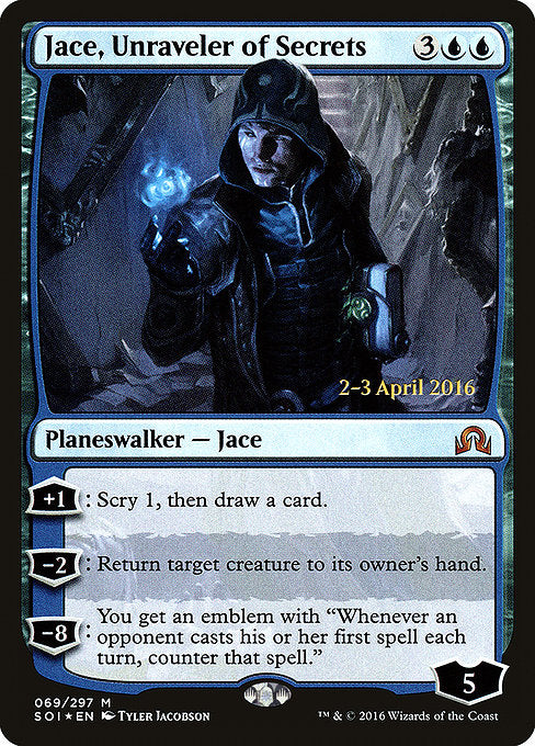 Jace, Unraveler of Secrets [Prerelease Cards] | Gear Gaming Bentonville