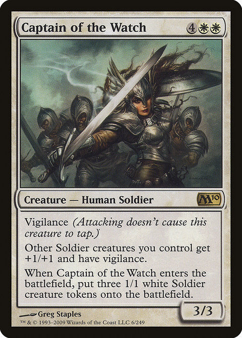 Captain of the Watch [Magic 2010 (M10)] | Gear Gaming Bentonville