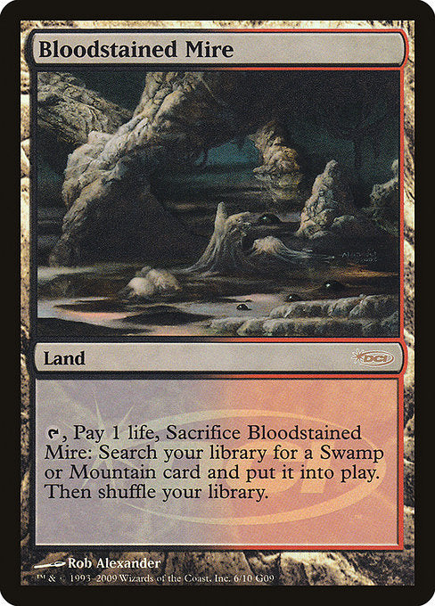 Bloodstained Mire [Judge Promos] | Gear Gaming Bentonville