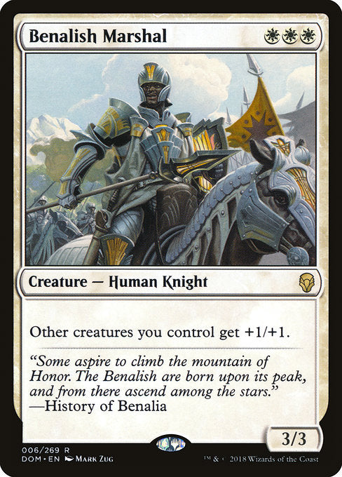 Benalish Marshal [Dominaria] | Gear Gaming Bentonville