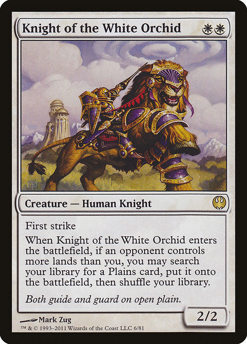 Knight of the White Orchid [Duel Decks: Knights vs. Dragons] | Gear Gaming Bentonville