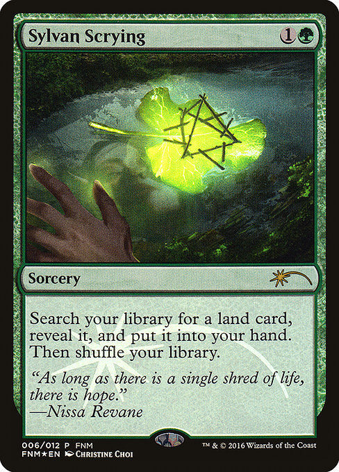 Sylvan Scrying [FNM Promos] | Gear Gaming Bentonville