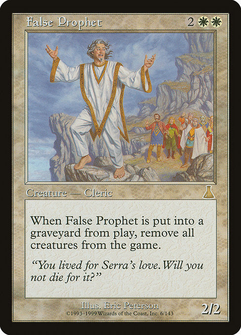 False Prophet [Urza's Destiny] | Gear Gaming Bentonville