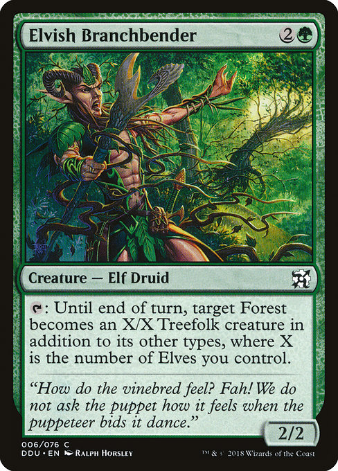 Elvish Branchbender [Duel Decks: Elves vs. Inventors] | Gear Gaming Bentonville