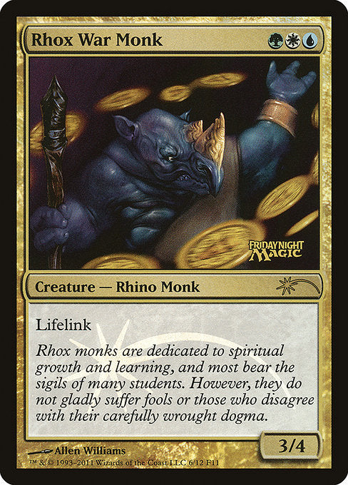 Rhox War Monk [FNM Promos] | Gear Gaming Bentonville