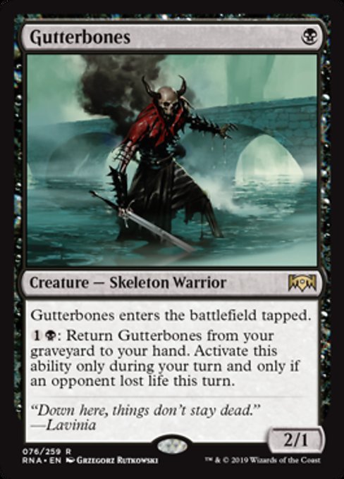 Gutterbones [Ravnica Allegiance] | Gear Gaming Bentonville