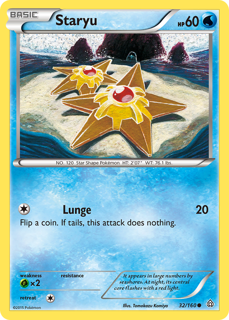 Staryu (32/160) [XY: Primal Clash] | Gear Gaming Bentonville