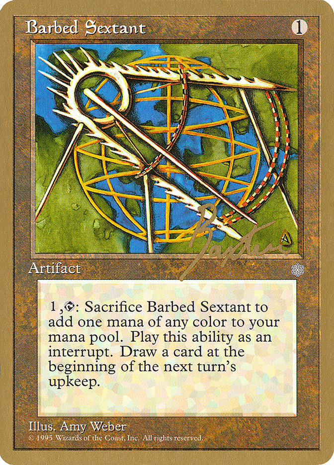 Barbed Sextant (George Baxter) [Pro Tour Collector Set] | Gear Gaming Bentonville