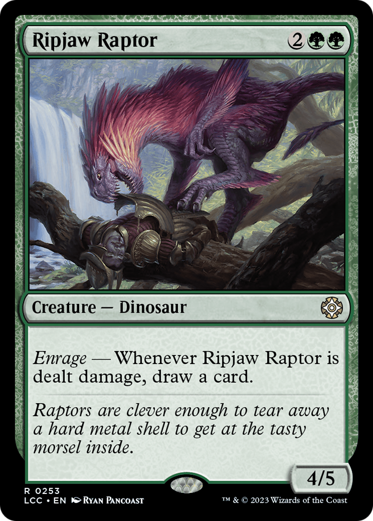 Ripjaw Raptor [The Lost Caverns of Ixalan Commander] | Gear Gaming Bentonville