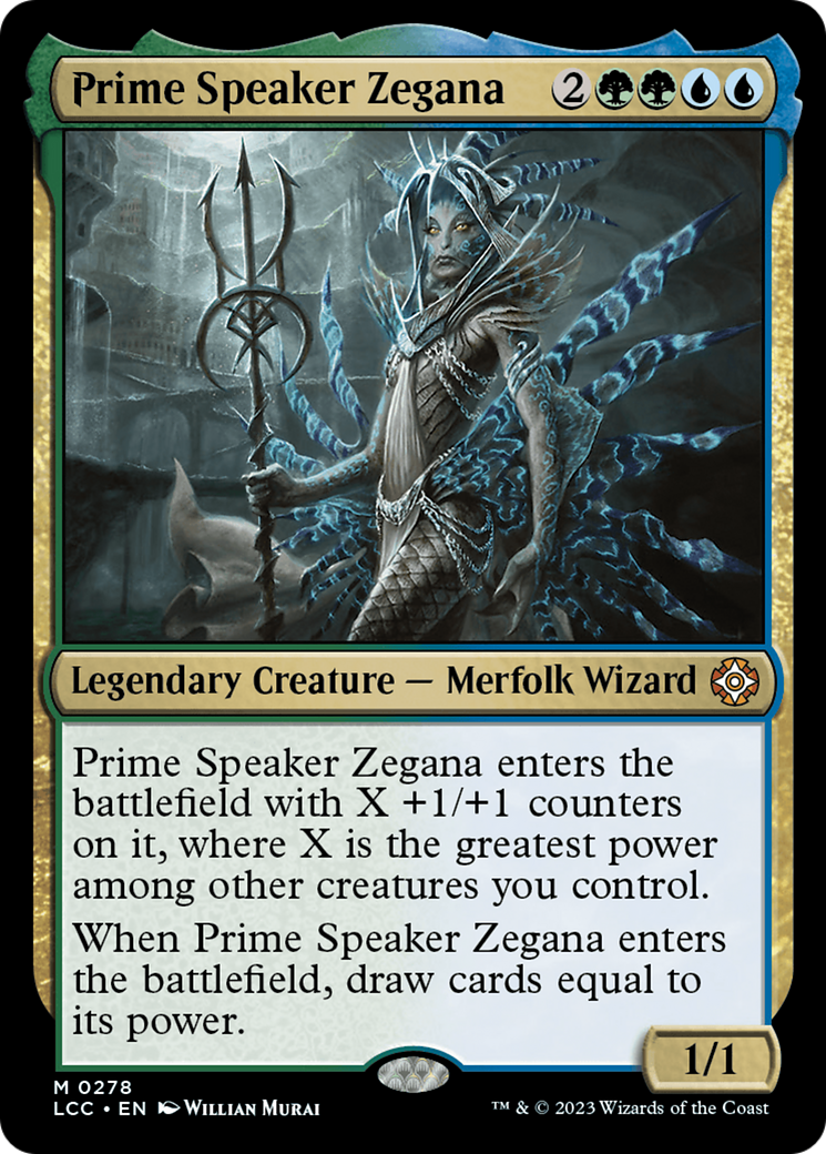 Prime Speaker Zegana [The Lost Caverns of Ixalan Commander] | Gear Gaming Bentonville