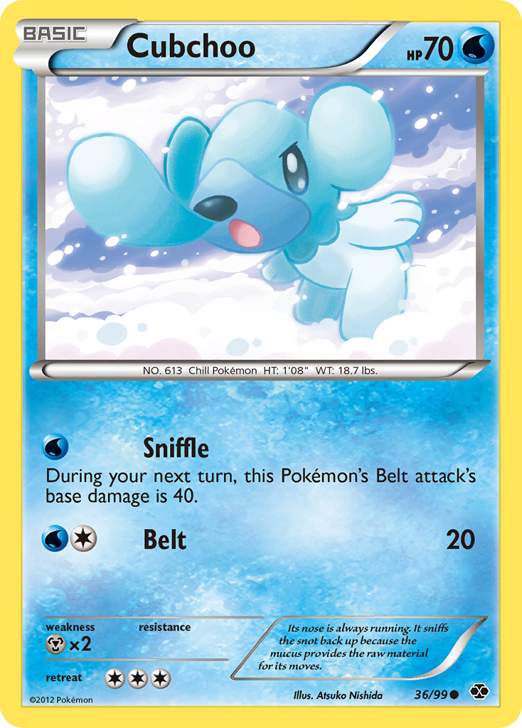 Cubchoo (36/99) [Black & White: Next Destinies] | Gear Gaming Bentonville