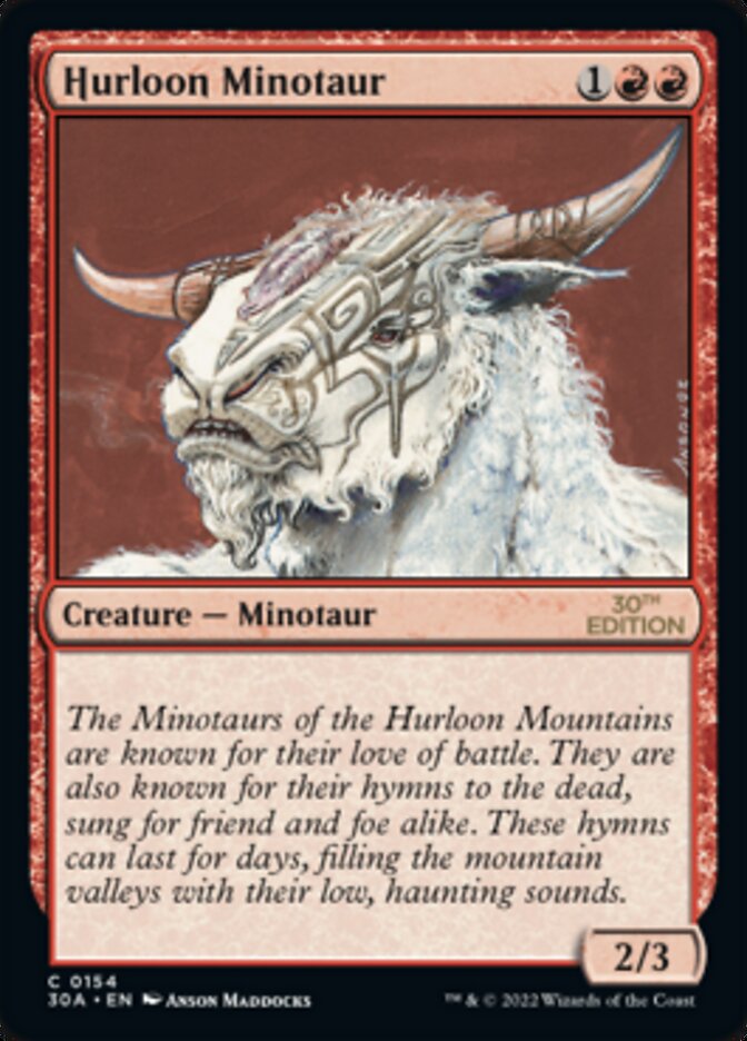 Hurloon Minotaur [30th Anniversary Edition] | Gear Gaming Bentonville