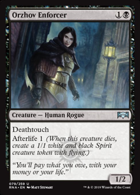 Orzhov Enforcer [Ravnica Allegiance] | Gear Gaming Bentonville