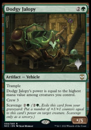 Dodgy Jalopy (Promo Pack) [Streets of New Capenna Commander Promos] | Gear Gaming Bentonville