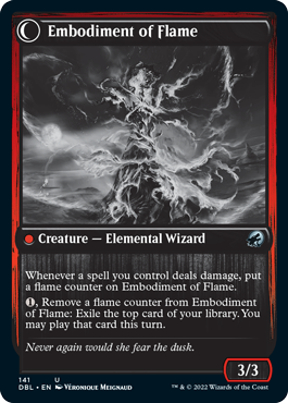 Flame Channeler // Embodiment of Flame [Innistrad: Double Feature] | Gear Gaming Bentonville