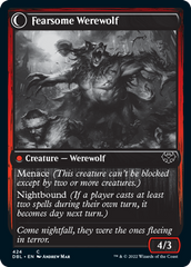 Fearful Villager // Fearsome Werewolf [Innistrad: Double Feature] | Gear Gaming Bentonville