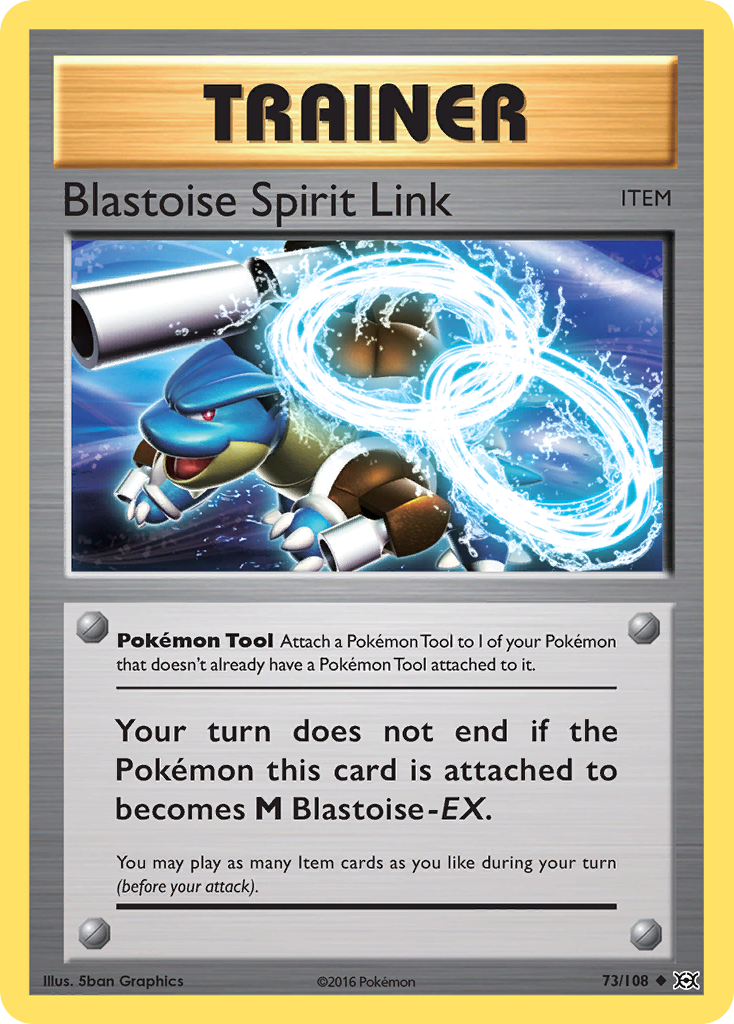 Blastoise Spirit Link (73/108) [XY: Evolutions] | Gear Gaming Bentonville