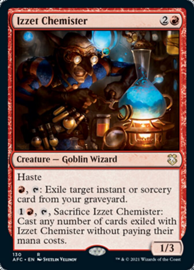 Izzet Chemister [Dungeons & Dragons: Adventures in the Forgotten Realms Commander] | Gear Gaming Bentonville