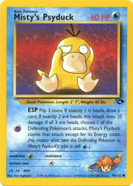 Misty's Psyduck (90/132) [Gym Challenge Unlimited] | Gear Gaming Bentonville