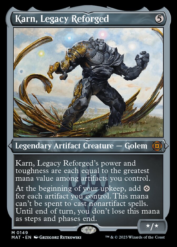 Karn, Legacy Reforged (Foil Etched) [March of the Machine: The Aftermath] | Gear Gaming Bentonville