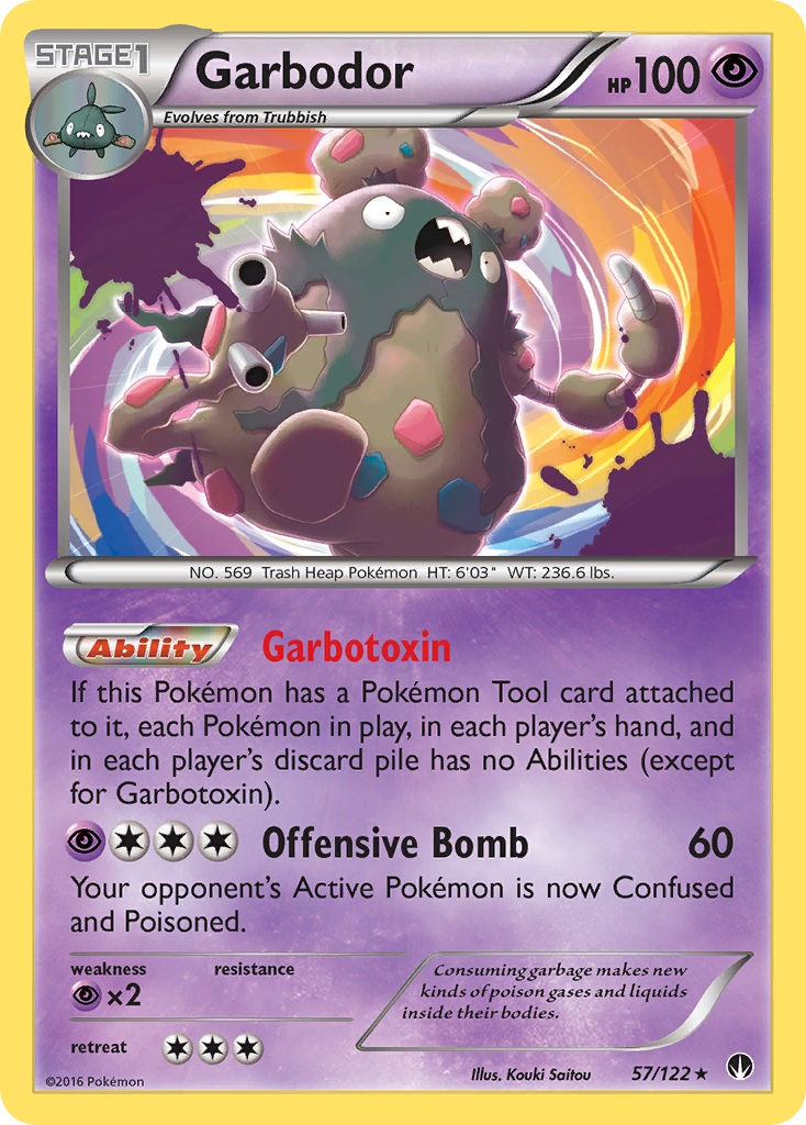 Garbodor (57/122) [XY: BREAKpoint] | Gear Gaming Bentonville