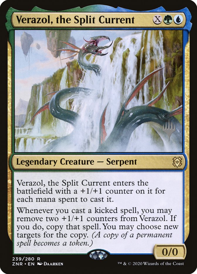 Verazol, the Split Current (Promo Pack) [Zendikar Rising Promos] | Gear Gaming Bentonville