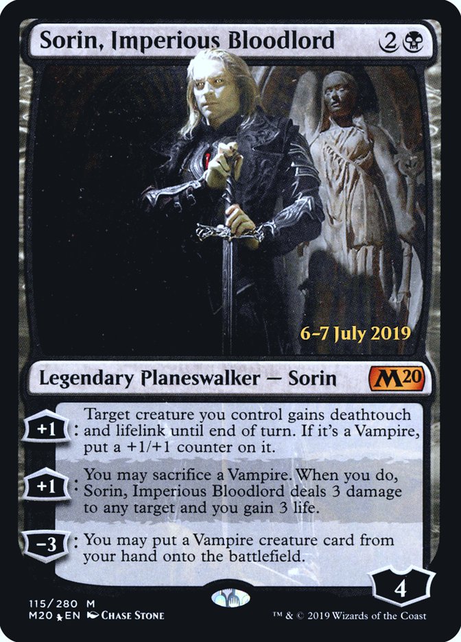 Sorin, Imperious Bloodlord  [Core Set 2020 Prerelease Promos] | Gear Gaming Bentonville