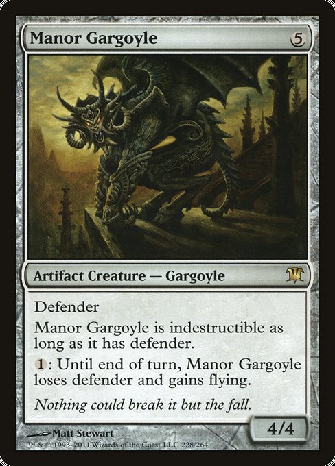 Manor Gargoyle [Innistrad] | Gear Gaming Bentonville