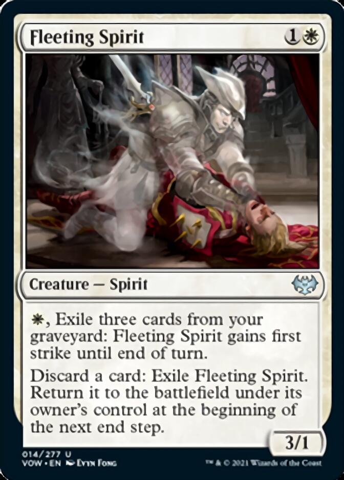 Fleeting Spirit [Innistrad: Crimson Vow] | Gear Gaming Bentonville