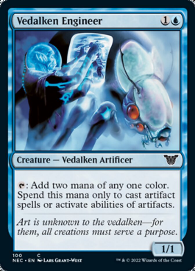 Vedalken Engineer [Kamigawa: Neon Dynasty Commander] | Gear Gaming Bentonville