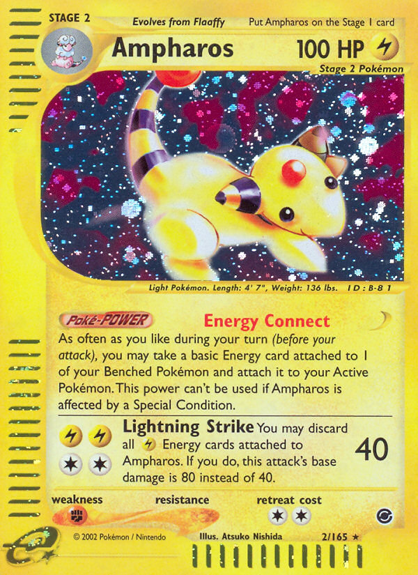 Ampharos (2/165) [Expedition: Base Set] | Gear Gaming Bentonville