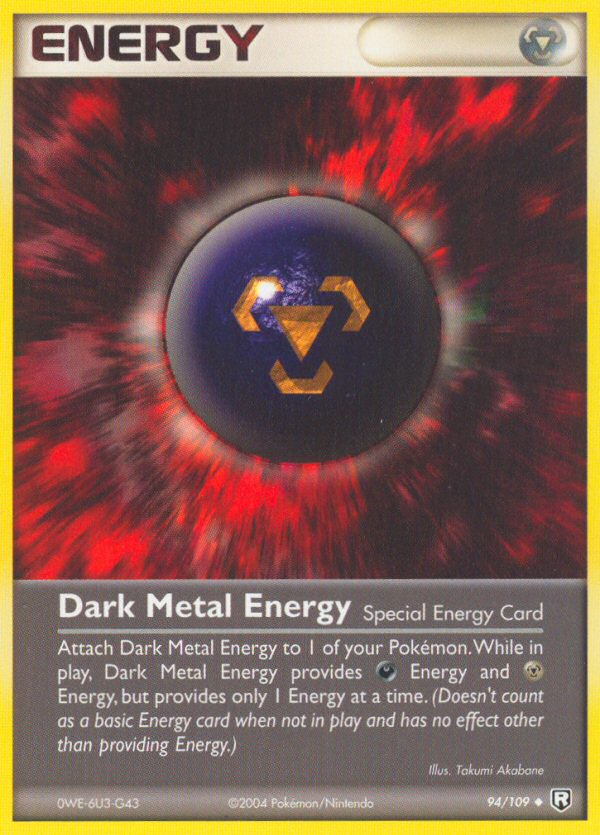 Dark Metal Energy (94/109) [EX: Team Rocket Returns] | Gear Gaming Bentonville