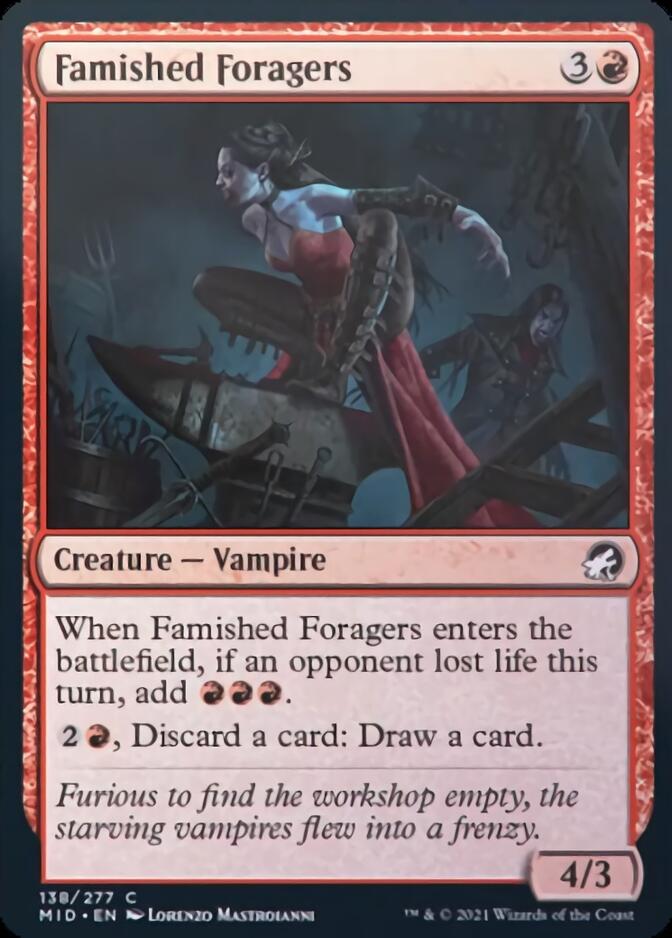 Famished Foragers [Innistrad: Midnight Hunt] | Gear Gaming Bentonville