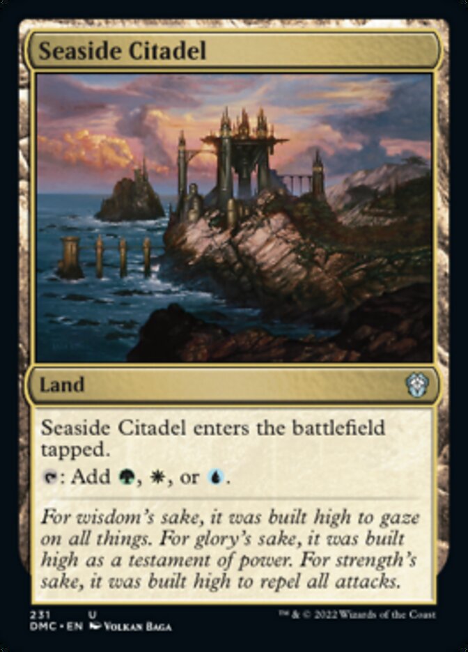 Seaside Citadel [Dominaria United Commander] | Gear Gaming Bentonville