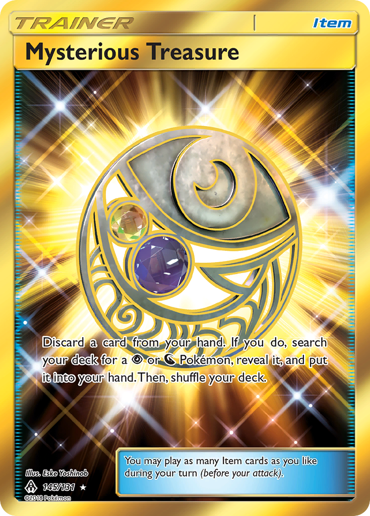 Mysterious Treasure (145/131) [Sun & Moon: Forbidden Light] | Gear Gaming Bentonville