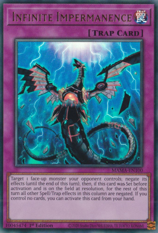 Infinite Impermanence [MAMA-EN100] Ultra Rare | Gear Gaming Bentonville