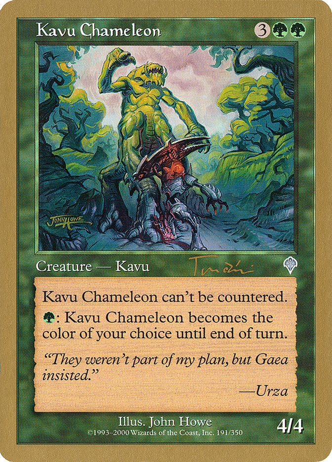 Kavu Chameleon (Jan Tomcani) [World Championship Decks 2001] | Gear Gaming Bentonville