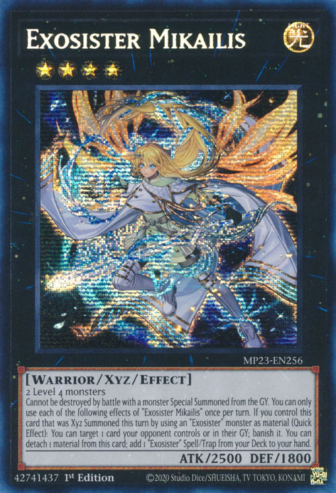 Exosister Mikailis [MP23-EN256] Prismatic Secret Rare | Gear Gaming Bentonville