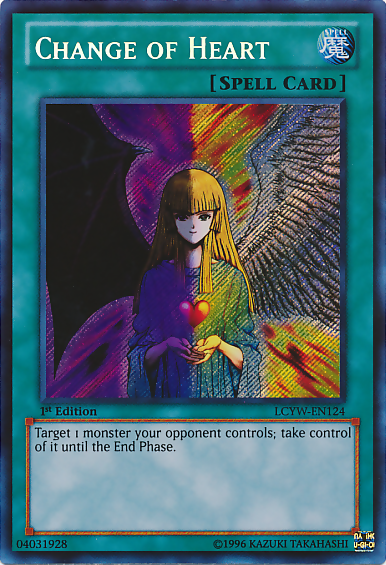 Change of Heart [LCYW-EN124] Secret Rare | Gear Gaming Bentonville