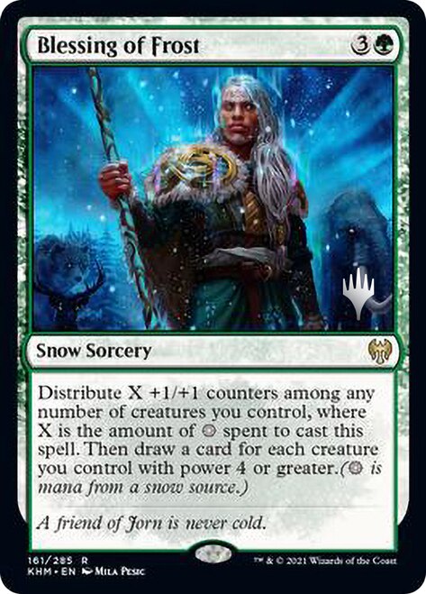 Blessing of Frost [Kaldheim Promo Pack] | Gear Gaming Bentonville