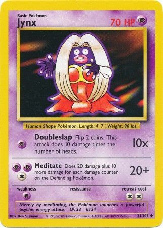 Jynx (31/102) [Base Set Unlimited] | Gear Gaming Bentonville