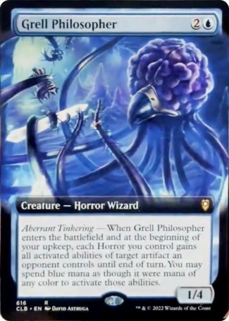 Grell Philosopher (Extended Art) [Commander Legends: Battle for Baldur's Gate] | Gear Gaming Bentonville